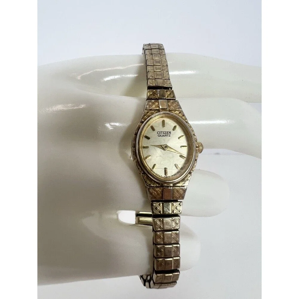 Citizen Quartz Gold‎ Tone Watch. Untested - Classic Old Money Style